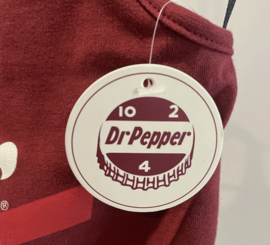 Dr Pepper Halter Tank Top New Logo