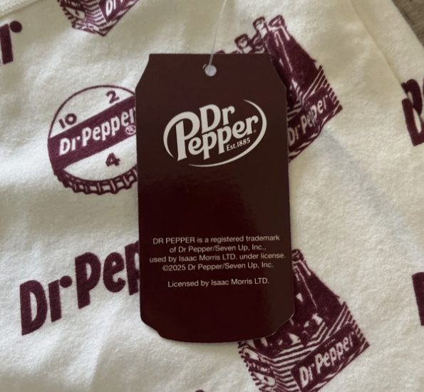 Dr Pepper Soda Knit Boxer Boy Shorts