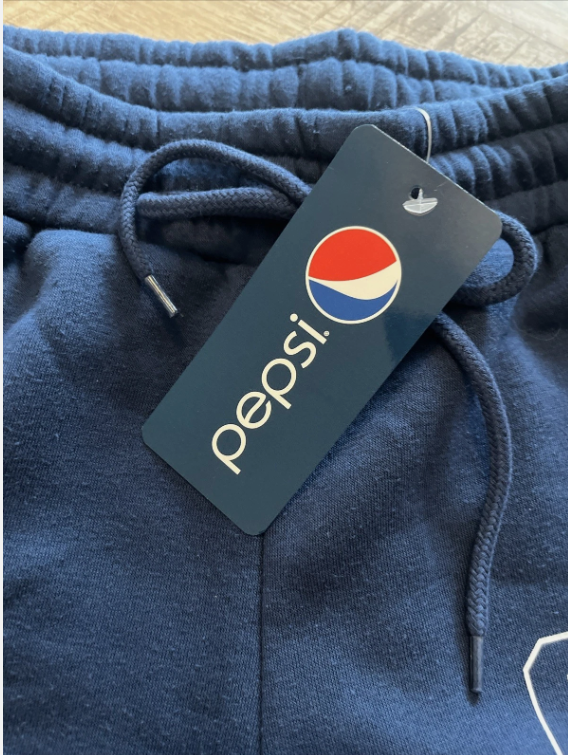 Pepsi Royal Blue Pull On Sweat Shorts
