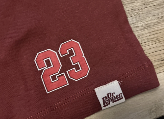 Dr Pepper Logo V Neck Fitted Shirt