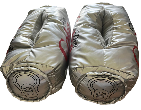 Coca-Cola Diet Coke Can Unisex Plush Slippers