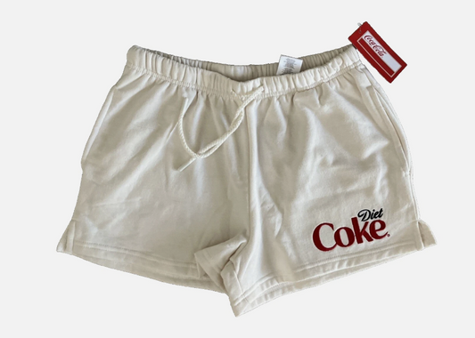 Coca Cola Diet Coke Fleece Sweat Shorts