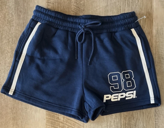 Pepsi Royal Blue Pull On Sweat Shorts