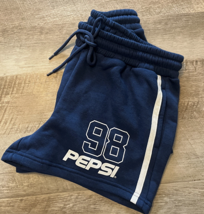 Pepsi Royal Blue Pull On Sweat Shorts