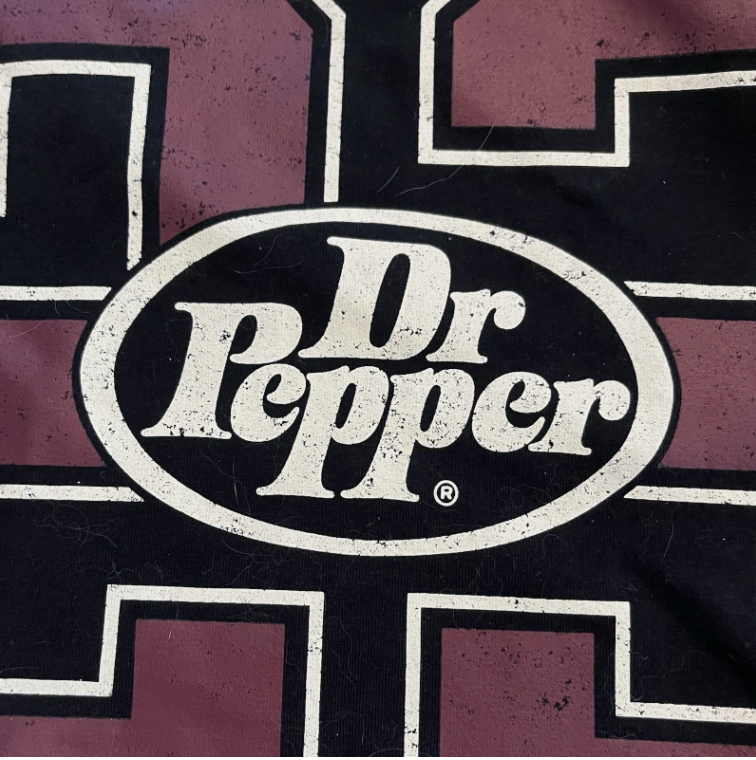 Dr Pepper Logo Black Halter Tank Top