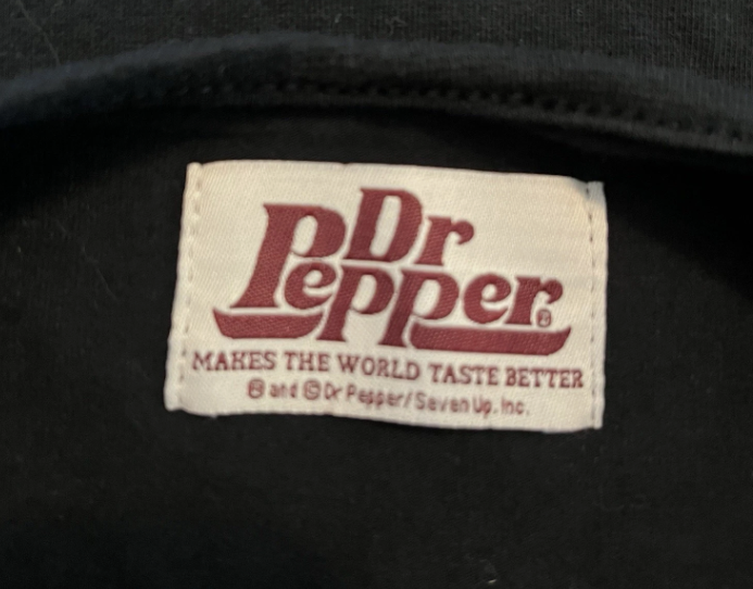 Dr Pepper Logo Black Halter Tank Top
