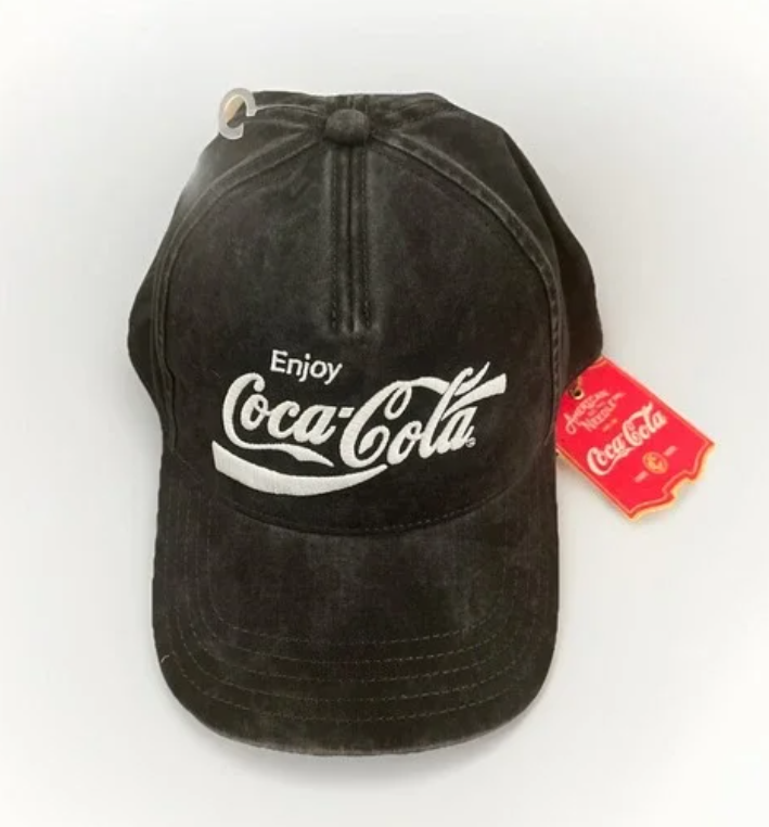 Coca Cola Coke Adult Classic Hat Black Cap